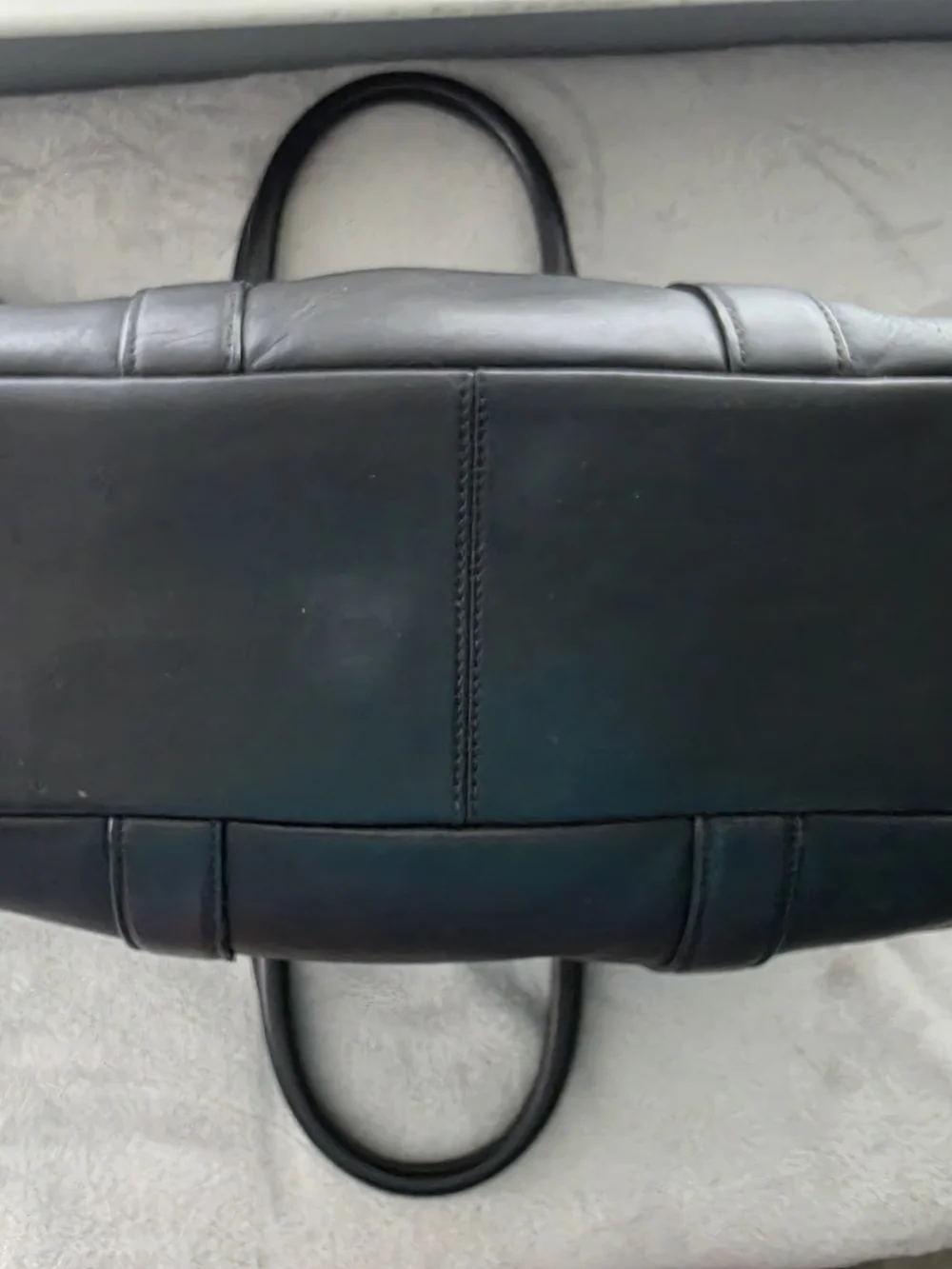 Coach sleek black